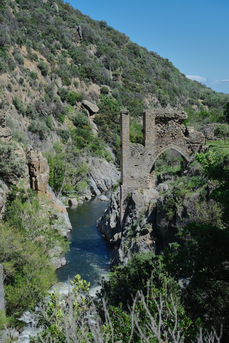 Bridge ruins