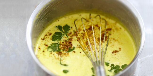 Sauce au curry pour poisson